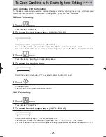 Preview for 27 page of Panasonic NN-CS894S Operating Instructions Manual