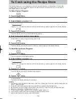 Preview for 31 page of Panasonic NN-CS894S Operating Instructions Manual