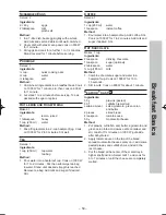 Preview for 61 page of Panasonic NN-CS894S Operating Instructions Manual