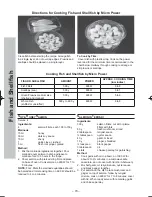 Preview for 72 page of Panasonic NN-CS894S Operating Instructions Manual