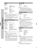 Preview for 92 page of Panasonic NN-CS894S Operating Instructions Manual