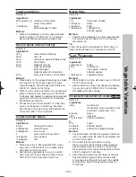 Preview for 105 page of Panasonic NN-CS894S Operating Instructions Manual