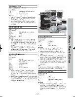 Preview for 129 page of Panasonic NN-CS894S Operating Instructions Manual