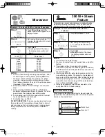 Preview for 23 page of Panasonic NN-CS896S Operating Instructions Manual