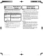 Preview for 27 page of Panasonic NN-CS896S Operating Instructions Manual