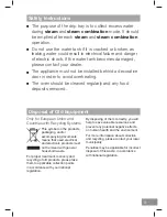 Preview for 9 page of Panasonic NN-CS89LB Operating Instruction And Cook Book