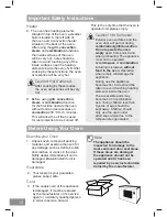 Preview for 12 page of Panasonic NN-CS89LB Operating Instruction And Cook Book