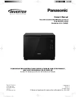 Panasonic NN-CS89LB Owner'S Manual preview