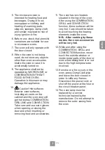 Preview for 37 page of Panasonic NN-CT36HB Operating Instructions Manual