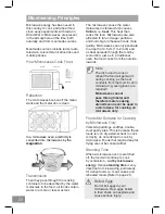 Preview for 20 page of Panasonic NN-CT54JW Operating Instruction And Cook Book