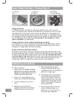 Preview for 34 page of Panasonic NN-CT54JW Operating Instruction And Cook Book