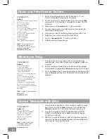 Preview for 84 page of Panasonic NN-CT54JW Operating Instruction And Cook Book