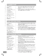 Preview for 100 page of Panasonic NN-CT54JW Operating Instruction And Cook Book