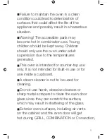 Preview for 7 page of Panasonic NN-CT552W Operating Instructions & Cookery Book