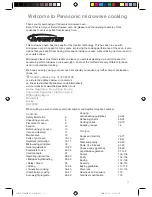 Preview for 9 page of Panasonic NN-CT552W Operating Instructions & Cookery Book