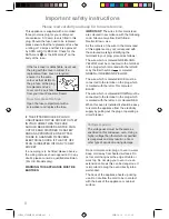 Preview for 10 page of Panasonic NN-CT552W Operating Instructions & Cookery Book