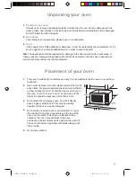 Preview for 11 page of Panasonic NN-CT552W Operating Instructions & Cookery Book