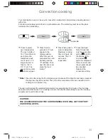 Preview for 41 page of Panasonic NN-CT552W Operating Instructions & Cookery Book