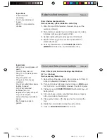 Preview for 78 page of Panasonic NN-CT552W Operating Instructions & Cookery Book