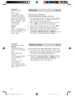 Preview for 92 page of Panasonic NN-CT552W Operating Instructions & Cookery Book