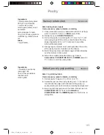 Preview for 107 page of Panasonic NN-CT552W Operating Instructions & Cookery Book