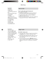 Preview for 109 page of Panasonic NN-CT552W Operating Instructions & Cookery Book