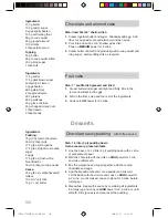 Preview for 110 page of Panasonic NN-CT552W Operating Instructions & Cookery Book