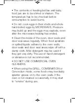 Preview for 6 page of Panasonic NN-CT555W Operating Instructions And Cookery Book