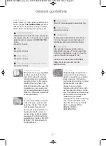 Preview for 23 page of Panasonic NN-CT555W Operating Instructions And Cookery Book