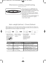 Preview for 31 page of Panasonic NN-CT555W Operating Instructions And Cookery Book