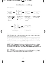 Preview for 42 page of Panasonic NN-CT555W Operating Instructions And Cookery Book