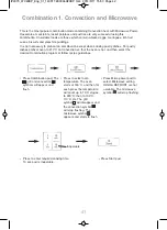 Preview for 43 page of Panasonic NN-CT555W Operating Instructions And Cookery Book