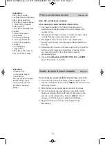 Preview for 81 page of Panasonic NN-CT555W Operating Instructions And Cookery Book