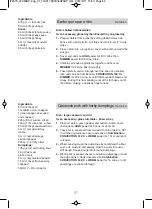 Preview for 89 page of Panasonic NN-CT555W Operating Instructions And Cookery Book