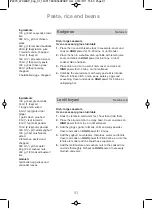 Preview for 95 page of Panasonic NN-CT555W Operating Instructions And Cookery Book