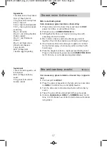 Preview for 99 page of Panasonic NN-CT555W Operating Instructions And Cookery Book