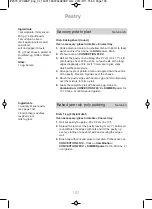 Preview for 109 page of Panasonic NN-CT555W Operating Instructions And Cookery Book