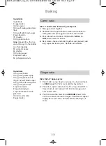 Preview for 111 page of Panasonic NN-CT555W Operating Instructions And Cookery Book