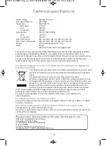 Preview for 120 page of Panasonic NN-CT555W Operating Instructions And Cookery Book