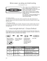 Preview for 26 page of Panasonic NN-CT559W Operating Instructions & Cookery Book