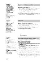 Preview for 104 page of Panasonic NN-CT559W Operating Instructions & Cookery Book