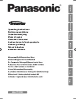 Panasonic NN-CT579S Operating Instructions Manual preview