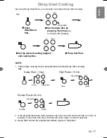 Preview for 19 page of Panasonic NN-CT579S Operating Instructions Manual