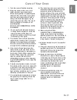 Preview for 23 page of Panasonic NN-CT579S Operating Instructions Manual