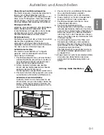 Preview for 25 page of Panasonic NN-CT579S Operating Instructions Manual