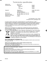 Preview for 72 page of Panasonic NN-CT579S Operating Instructions Manual