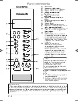 Preview for 150 page of Panasonic NN-CT579S Operating Instructions Manual