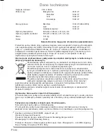 Preview for 168 page of Panasonic NN-CT579S Operating Instructions Manual