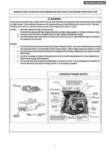 Preview for 3 page of Panasonic NN-CT585S Service Manual