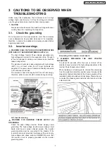 Preview for 6 page of Panasonic NN-CT585S Service Manual